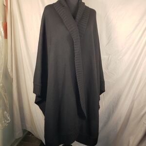 Casual Corner Black Women's Poncho - One Size Fits Most